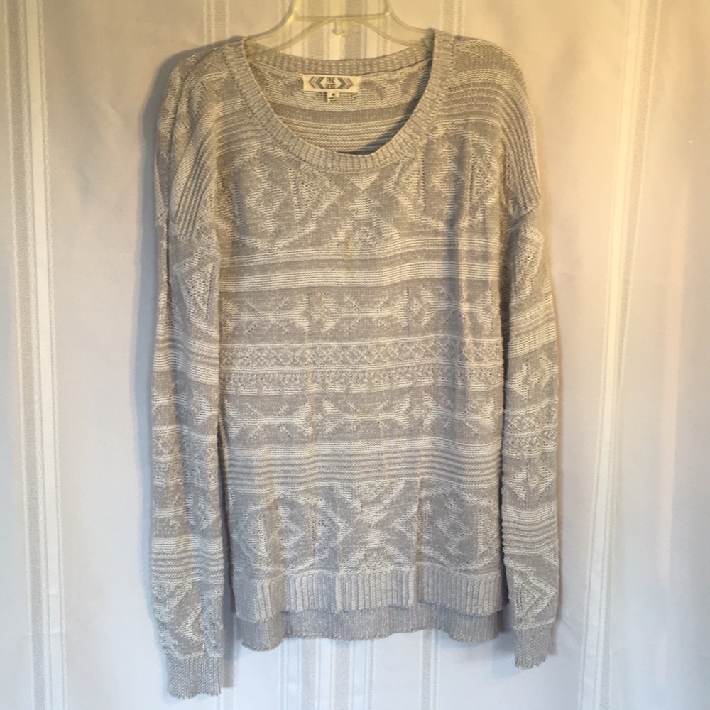 Gray sweater